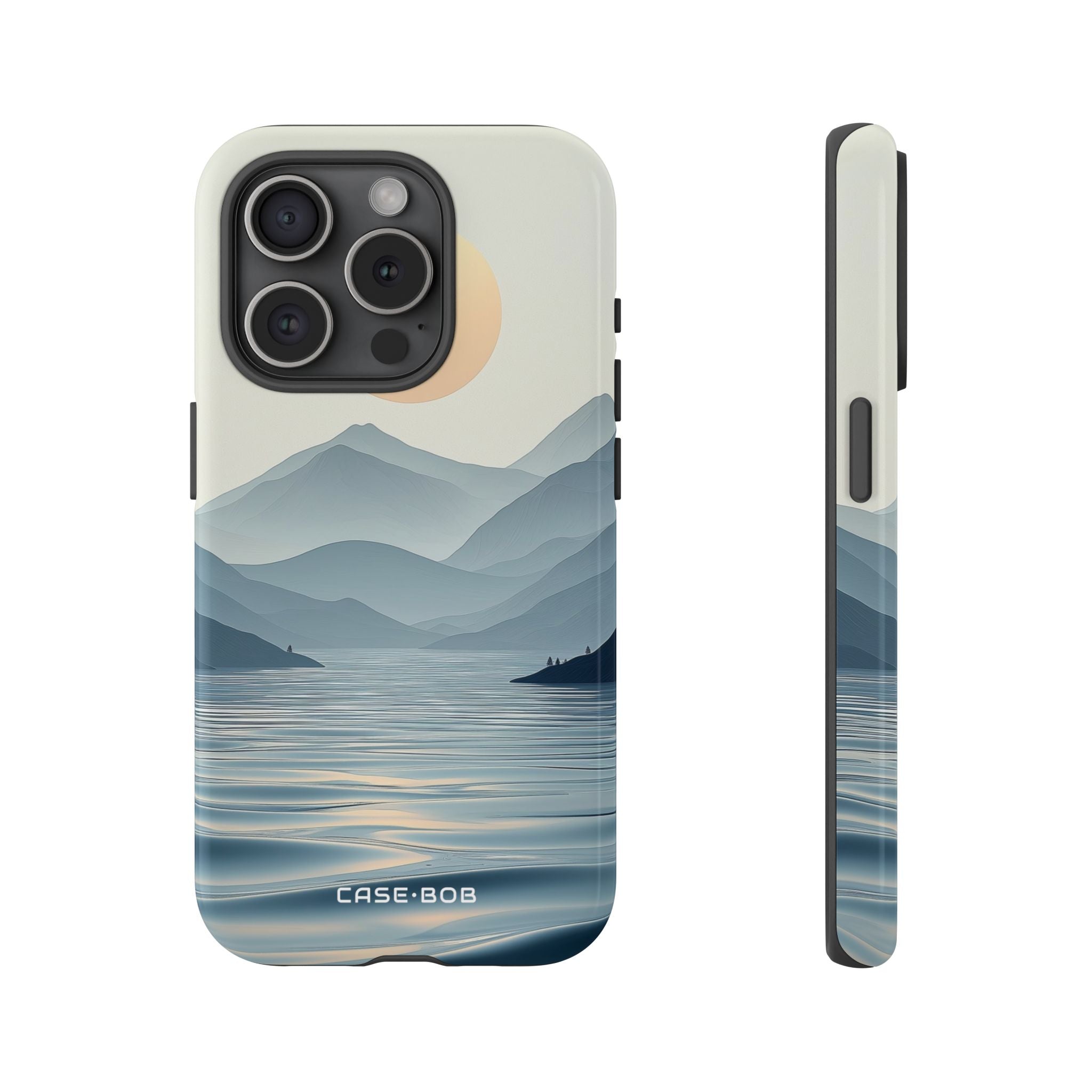 Golden Horizon iPhone 15 Pro Case - Tough
