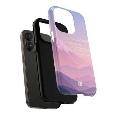 Purple Tough 2.0 Magsafe Phone Case for iPhone - Lavender Alpine Dawn