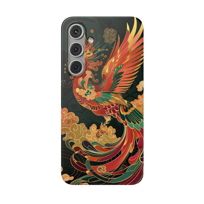 Imperial Phoenix Ascent · Lite Phone Case for Samsung · Red