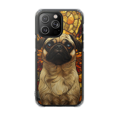 Amber Pug Divinity · Impact Phone Case for iPhone · Magsafe