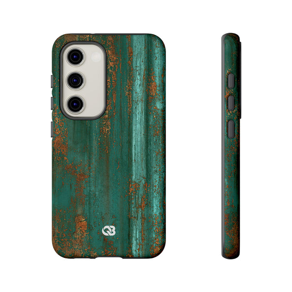 Oxidized Verdigris · Tough Phone Case for Samsung · Teal