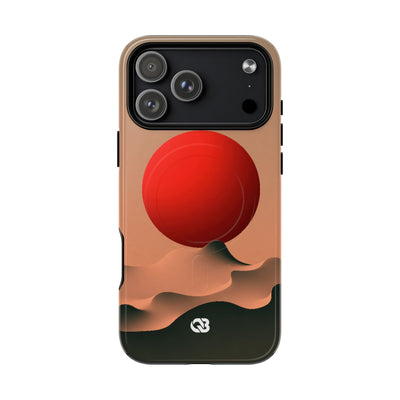Crimson Sol Ridge · Tough 2.0 Magnetic Phone Case for iPhone · Red