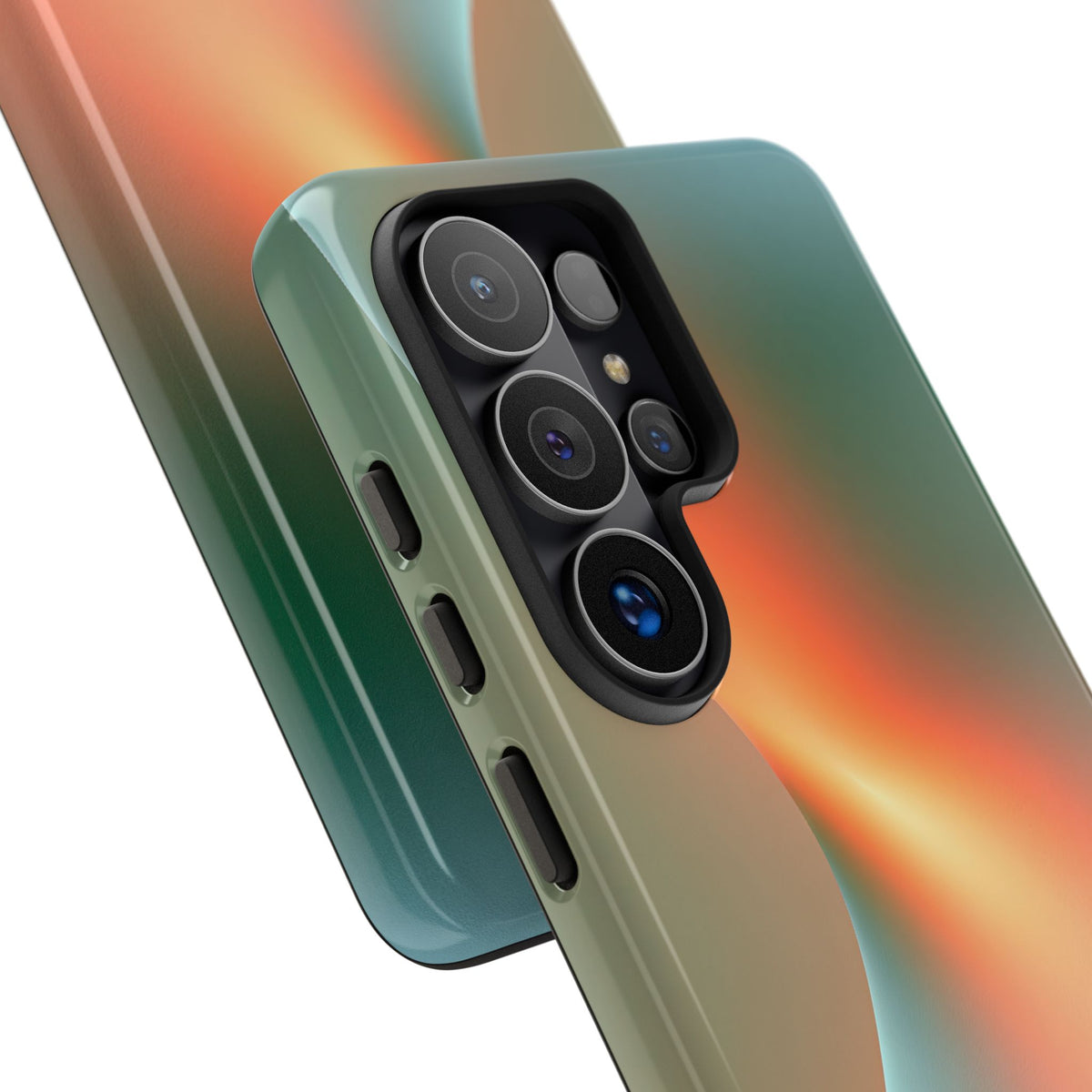 Radiant Contour · Tough Phone Case for Samsung · Orange