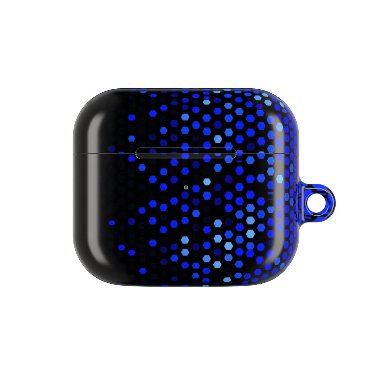Cobalt Hex Dispersion · Hard Case for AirPods & AirPods Pro · Blue
