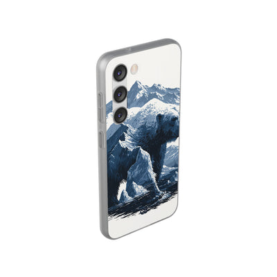 Fjord Summit Bear · Lite Phone Case for Samsung · Blue
