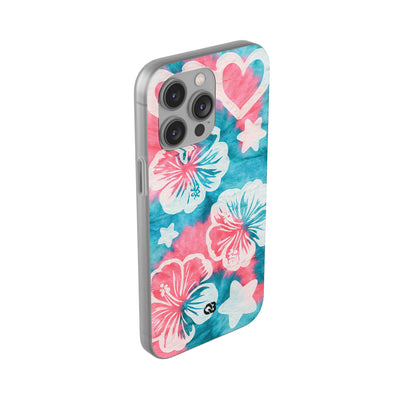 Tropical Hibiscus Bloom · Lite Phone Case for iPhone ·  Teal