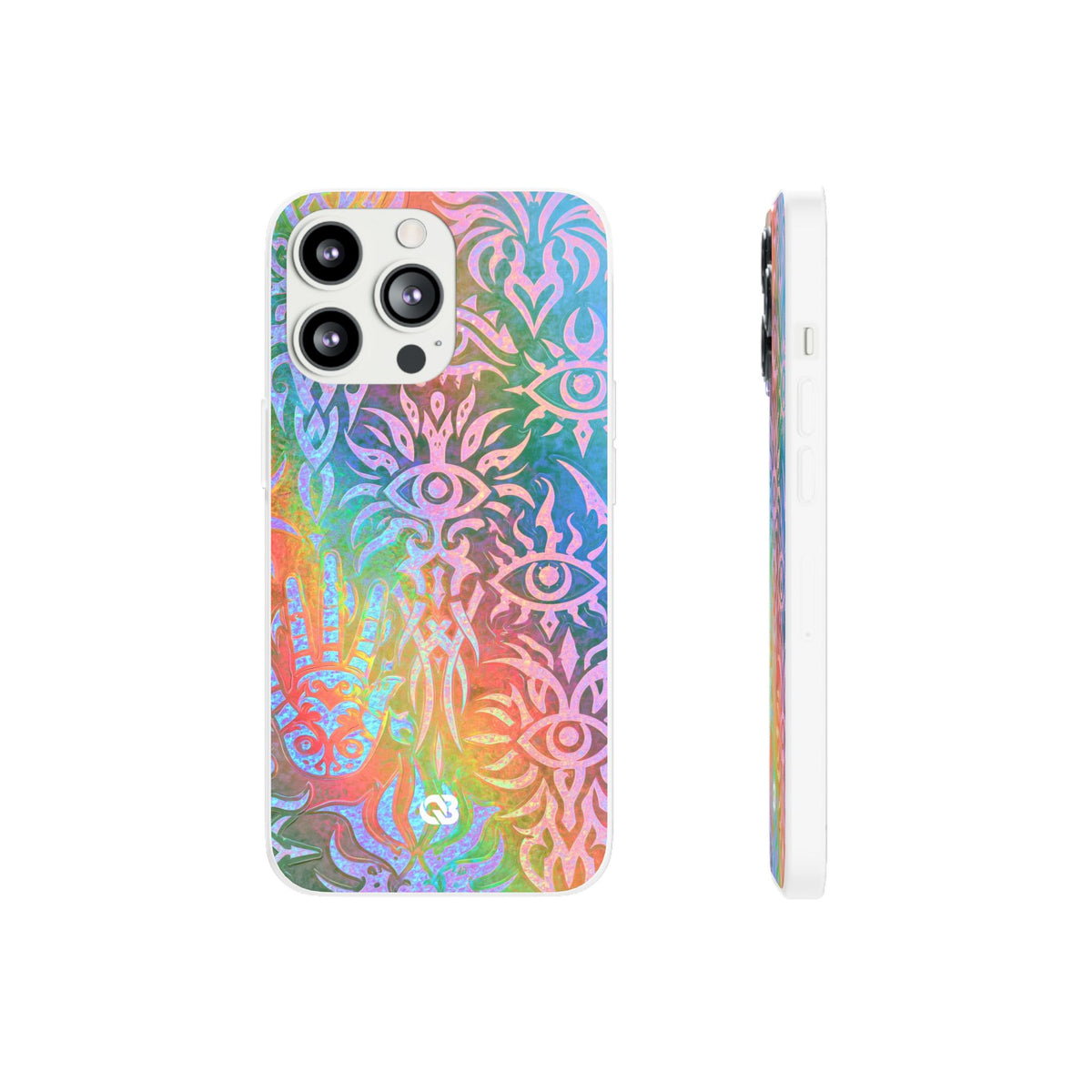 Chromatic Mystic Sigil · Lite Phone Case for iPhone ·  Blue