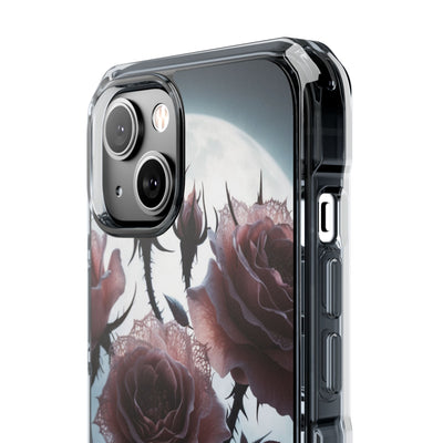 Lunar Lace Petals · Impact Coque de téléphone pour iPhone · Magsafe