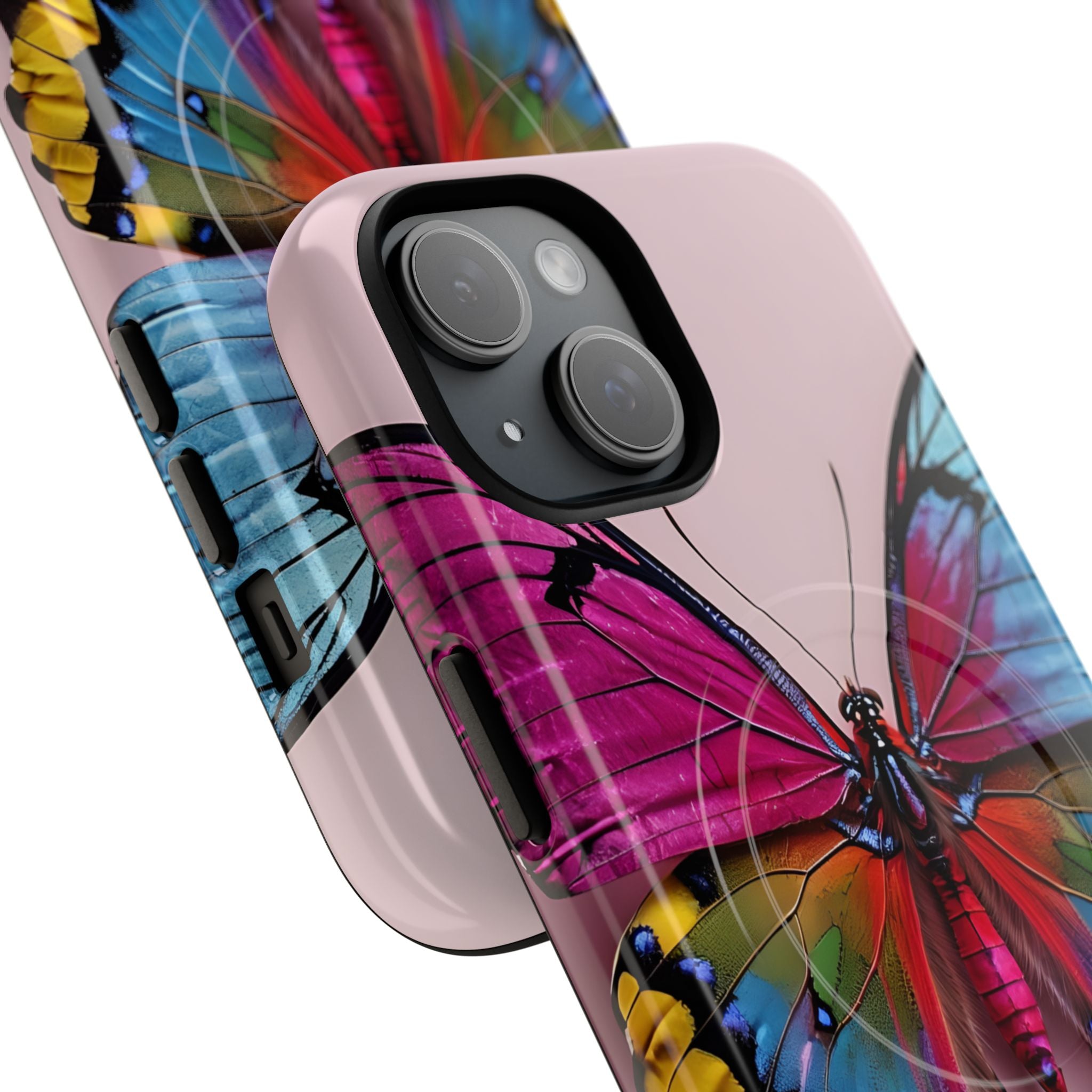 Vivid Butterfly iPhone 15 Case - Tough+