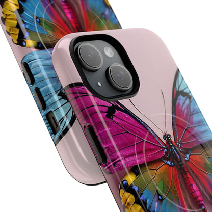 Vivid Butterfly iPhone 15 Case - Tough+