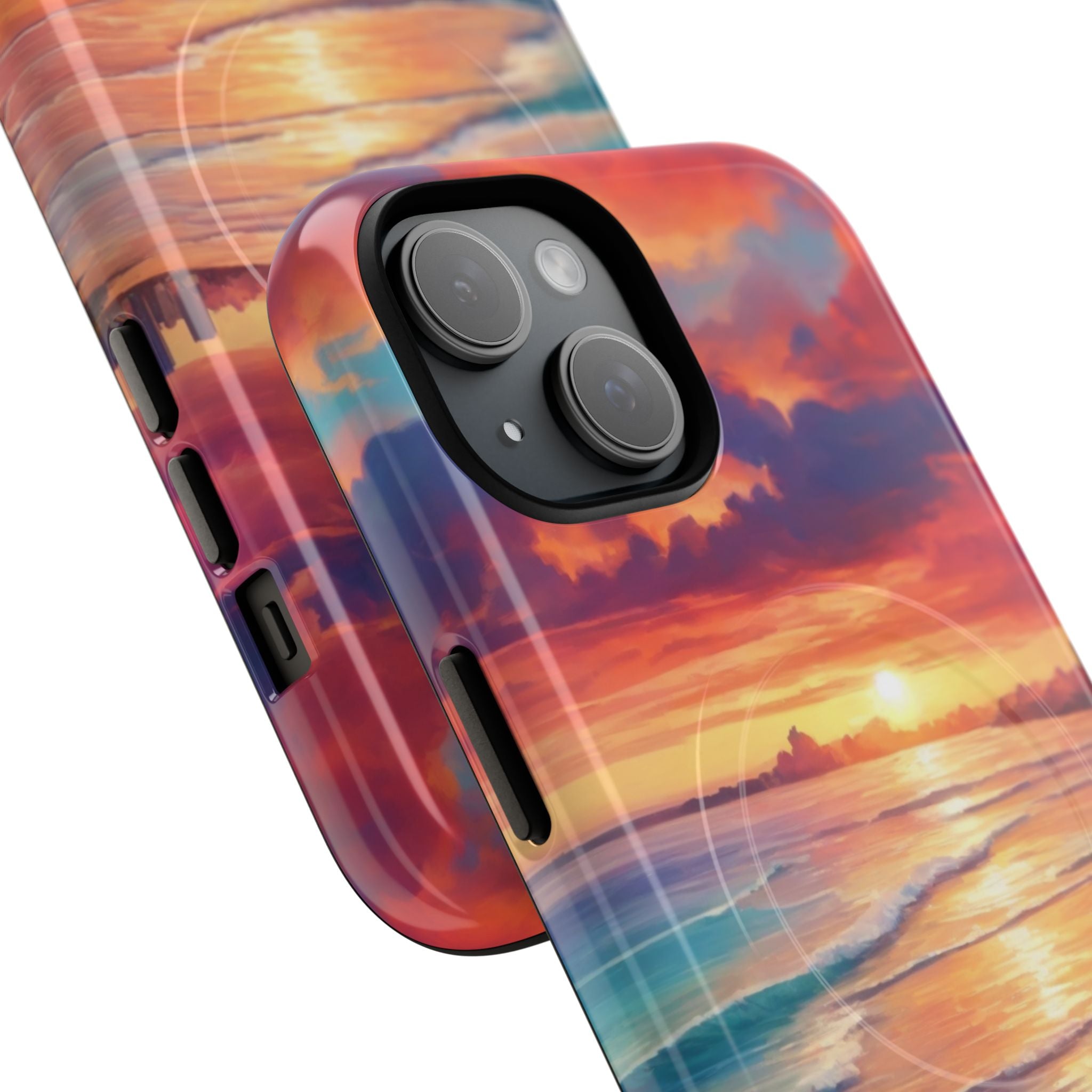 Crimson Shore Horizon · Tough+ Phone Case for iPhone · Magsafe