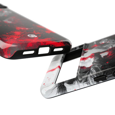 Shattered Crimson Duel · Tough Handyhülle für Google Pixel