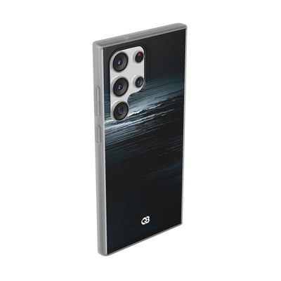 Black Lite Phone Case for Samsung - Frozen Signal Glitch