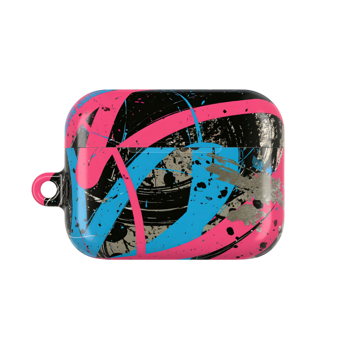 Cyber Splatter Flow · Hard Case for AirPods & AirPods Pro · Pink