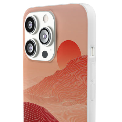 Crimson Horizon · Lite Phone Case for iPhone ·  Red