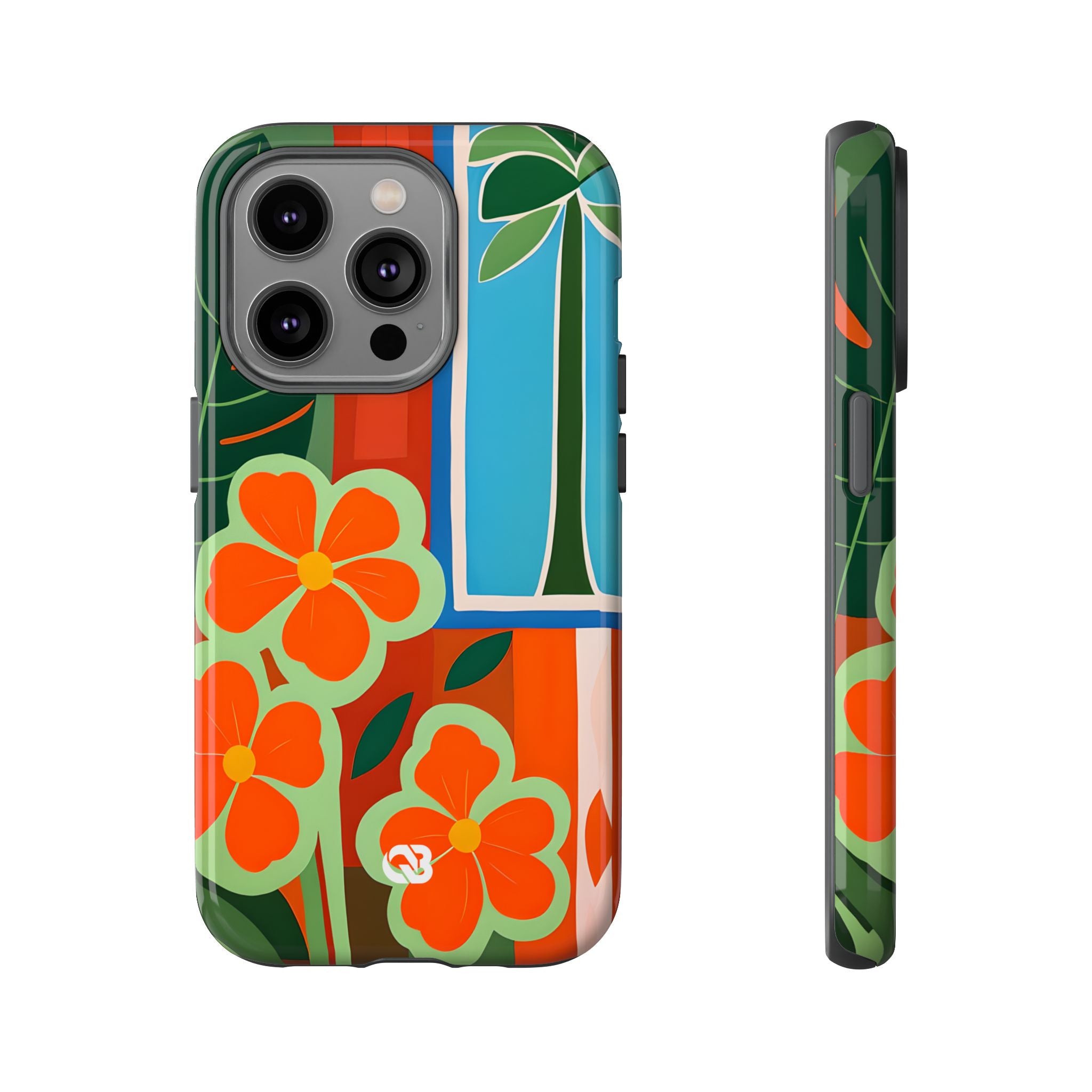 Vivid Jungle Collage · Tough