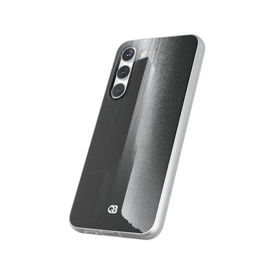 Black Lite Phone Case for Samsung - Brutalist Pixel Monolith