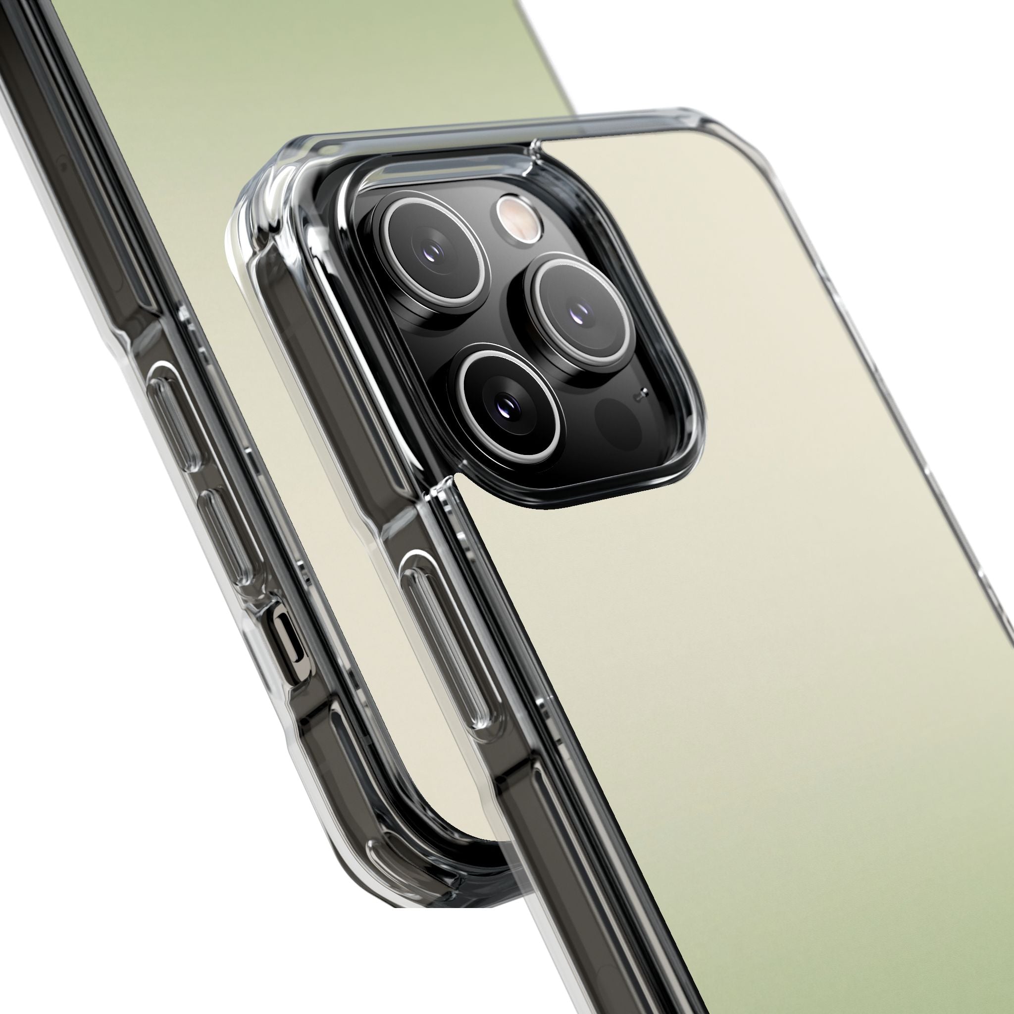 Green Impact MagSafe Phone Case for iPhone - Bone Sage Fade