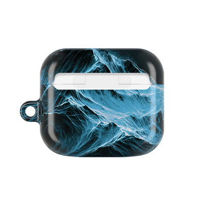 Nordic Frost Peak · Hard Case for AirPods & AirPods Pro · Blue