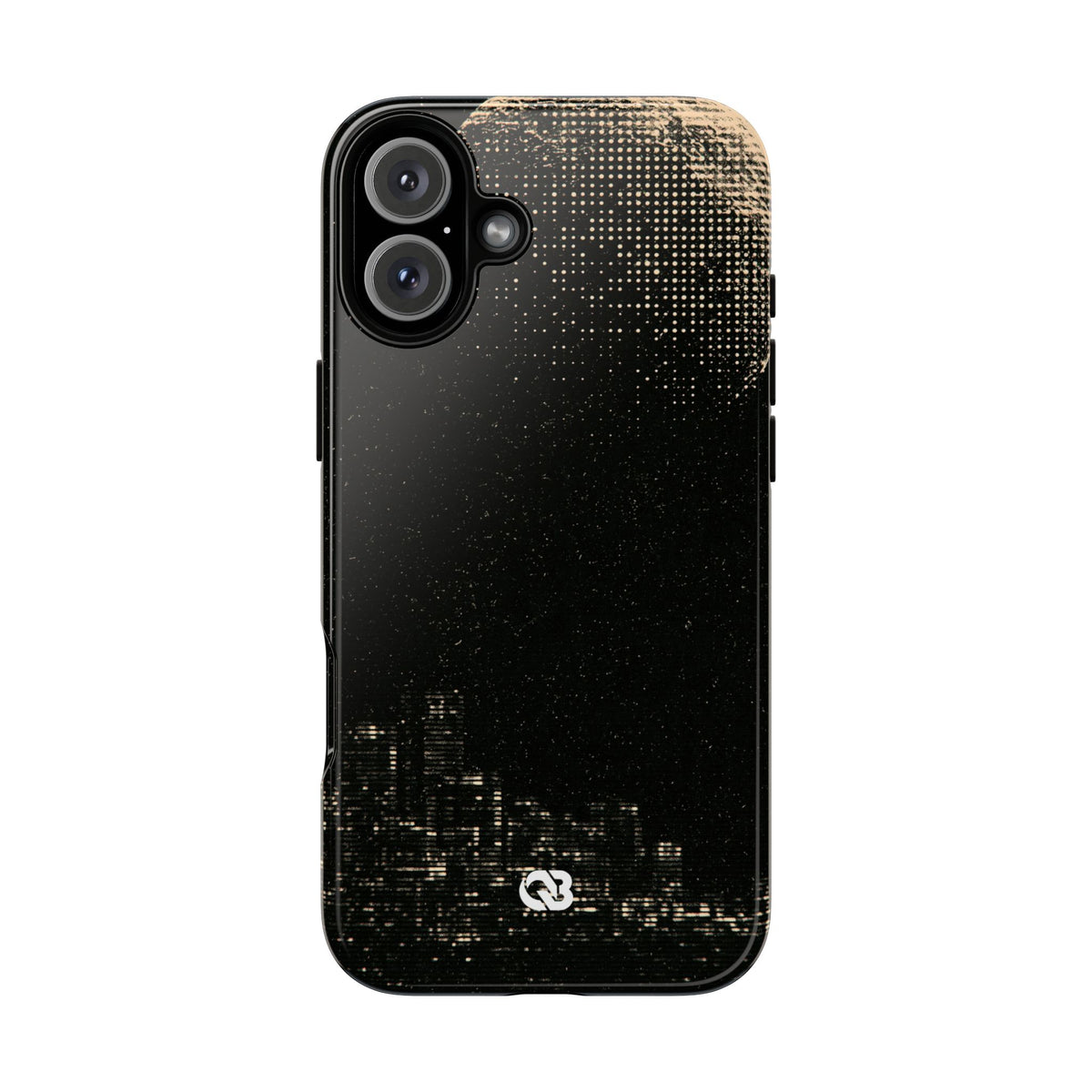 Lunar Metropolis Nocturne · Tough Phone Case for iPhone · Black