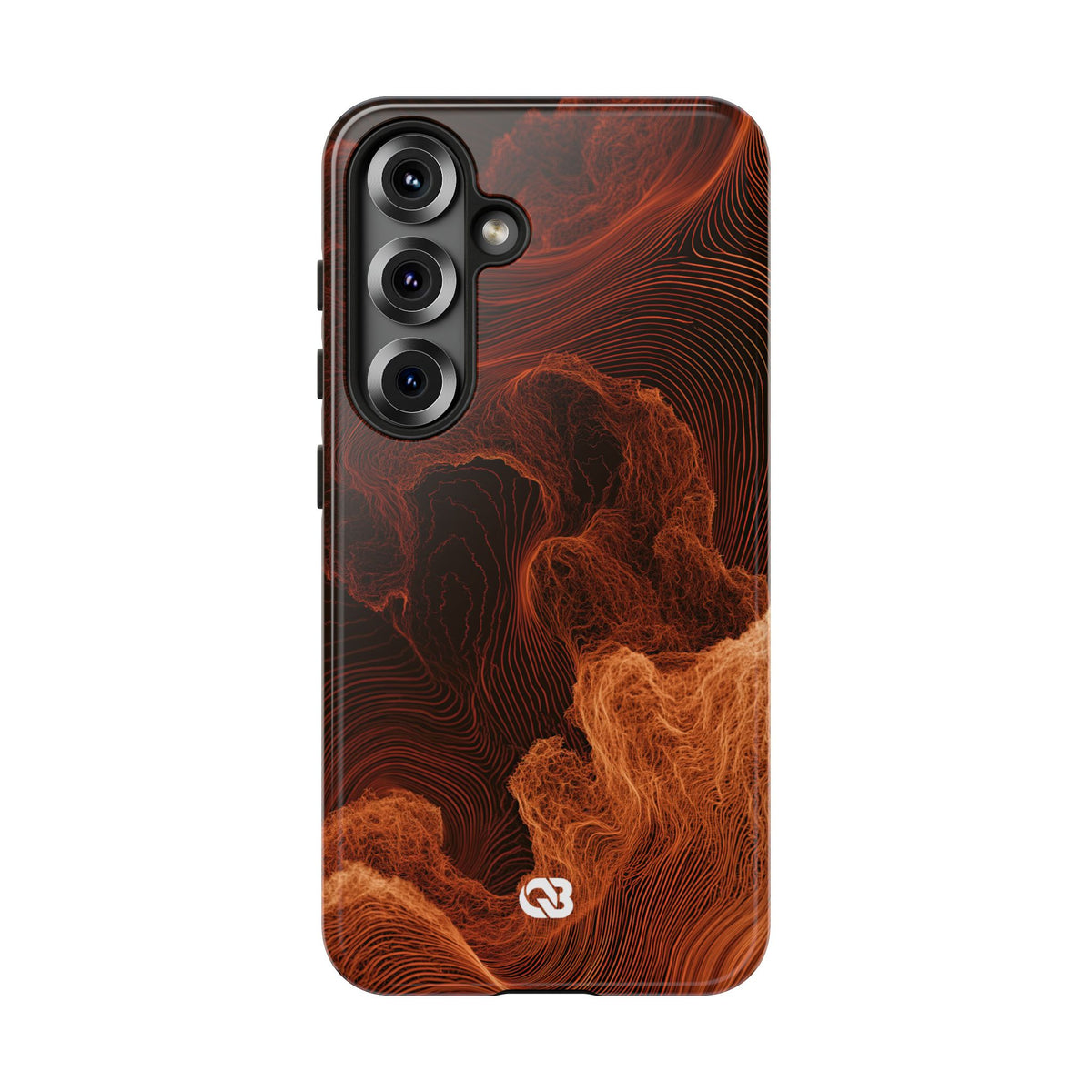 Amber Filament · Tough Phone Case for Samsung · Orange