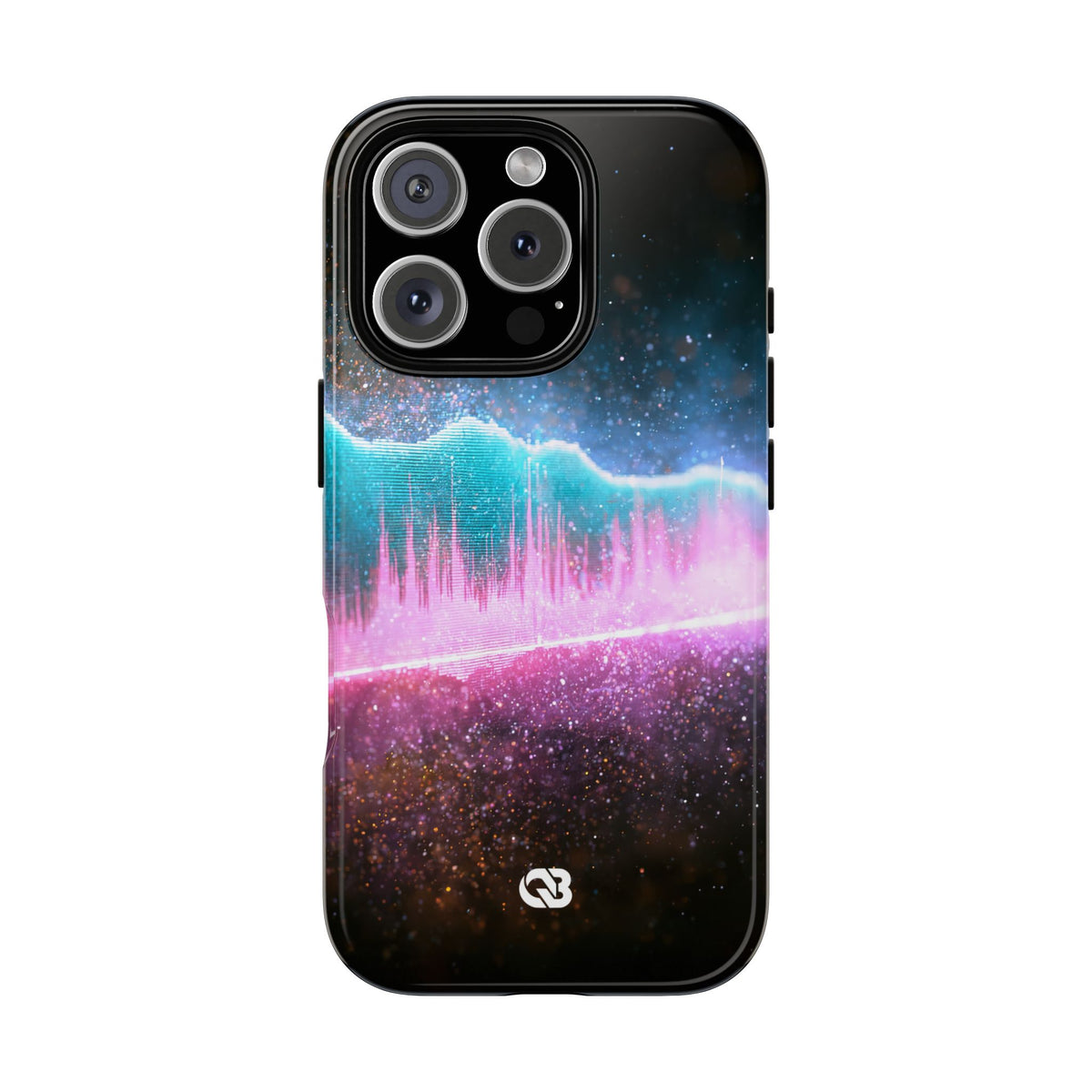 Digital Frequency · Tough Phone Case for iPhone · Pink