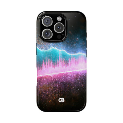 Digital Frequency · Tough Phone Case for iPhone · Pink