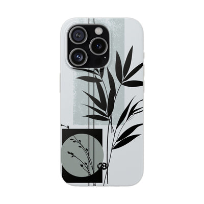 Grey Lite Phone Case for iPhone - Sage Bamboo Noir
