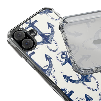 Navy Ankerlus iPhone 16 Plus Case - Impact