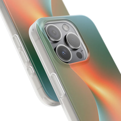 Radiant Contour · Lite Phone Case for iPhone ·  Orange