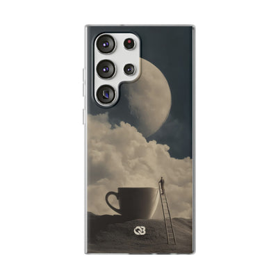 Midnight Brew Moon · Soft Phone Case for Samsung