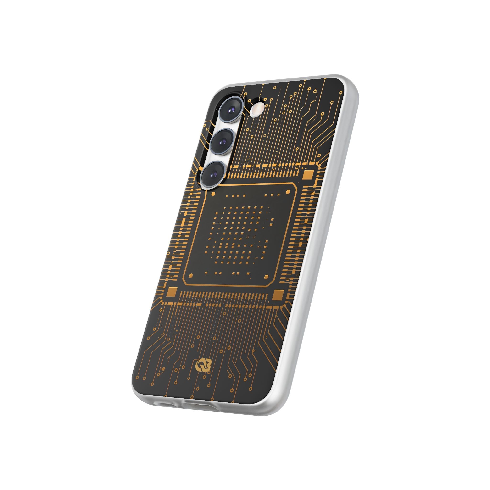 Gold Lite Phone Case for Samsung - Cyber Gold Processor