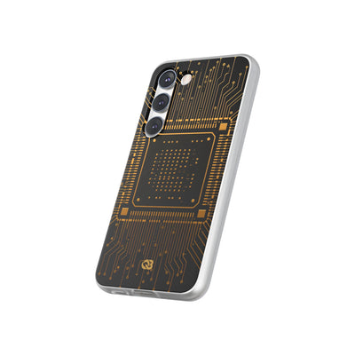 Gold Lite Phone Case for Samsung - Cyber Gold Processor