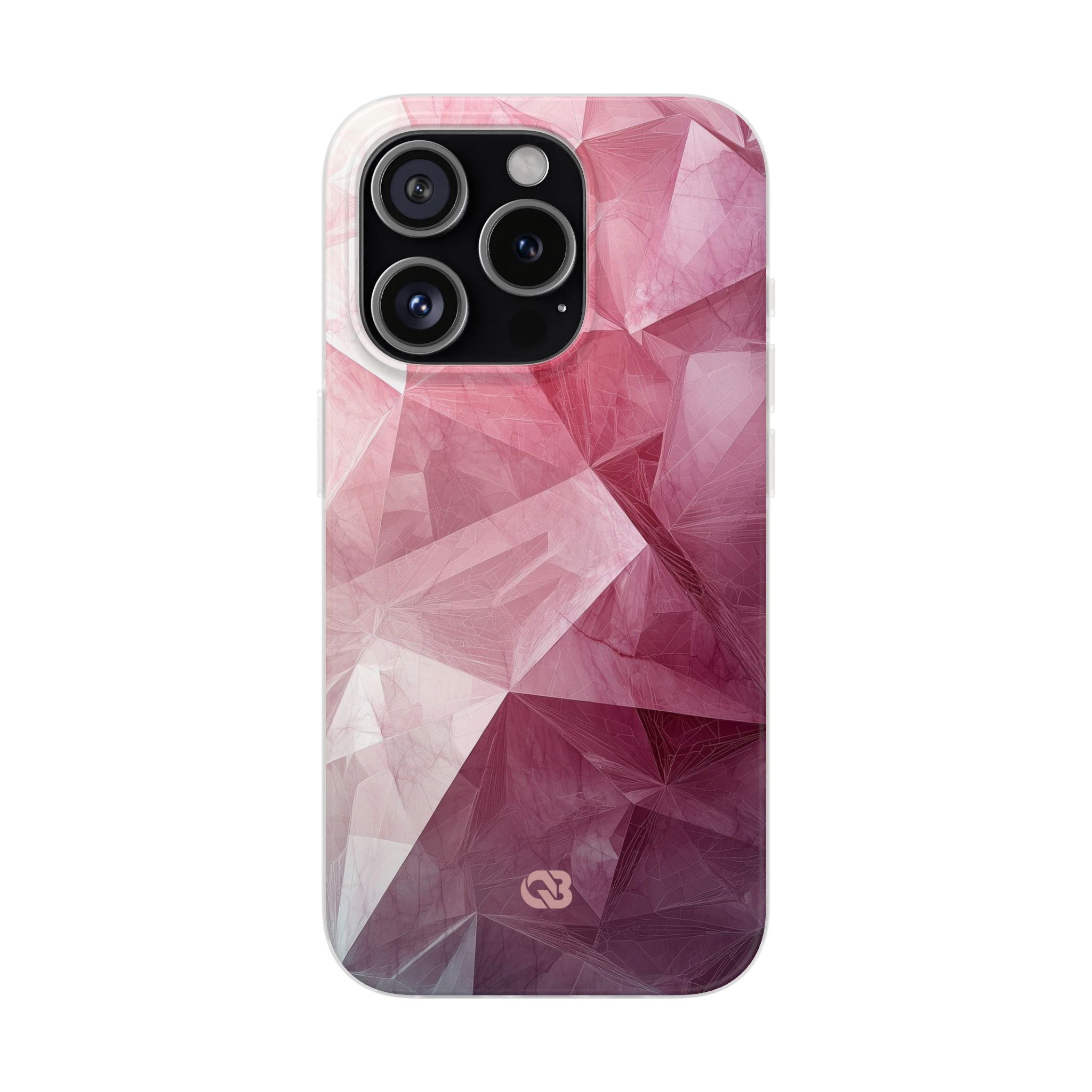 Shattered Rose Shards · Soft Phone Case for iPhone