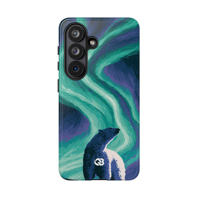 Arctic Aurora Bear · Tough Phone Case for Samsung · Teal