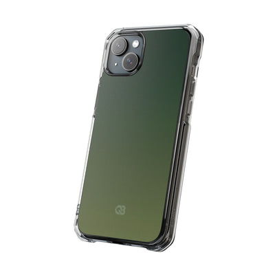 Green Impact MagSafe Phone Case for iPhone - Shadow Moss Grain