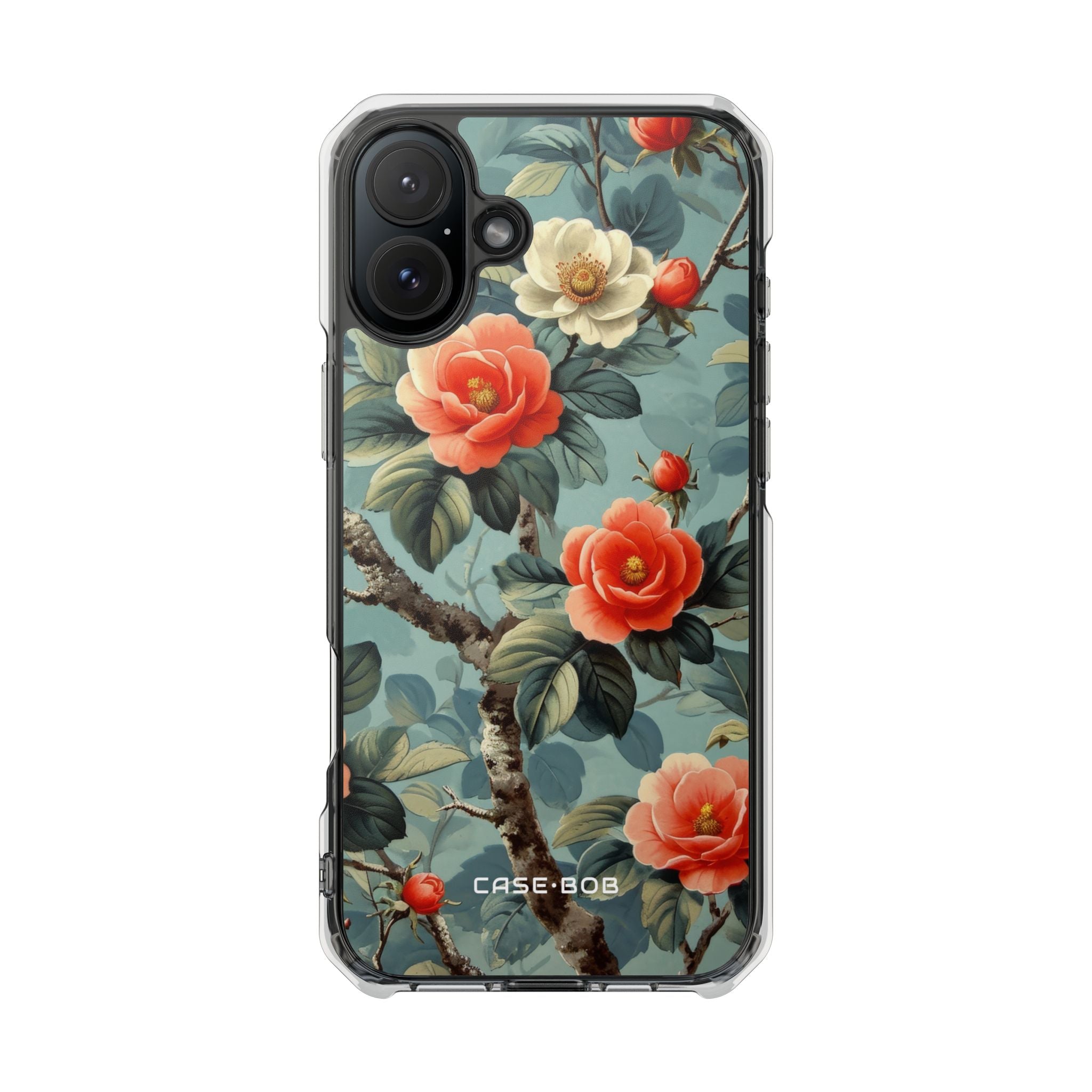 Coral Bloom iPhone 16 Plus hoesje - Impact