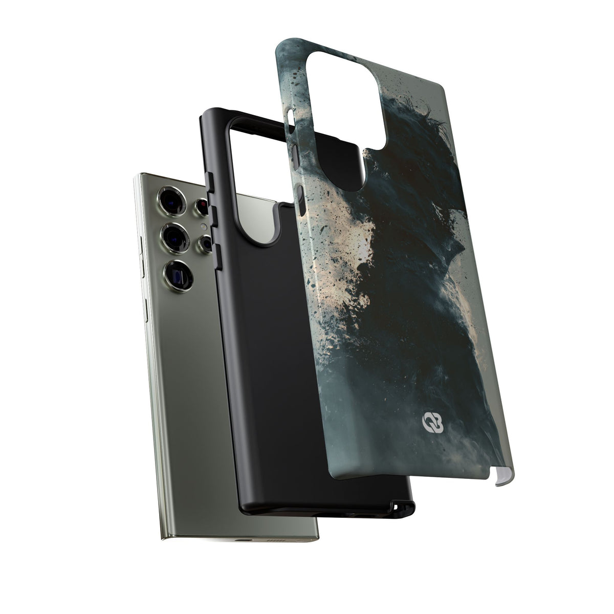 Ashen Dissolution · Tough Phone Case for Samsung · Black