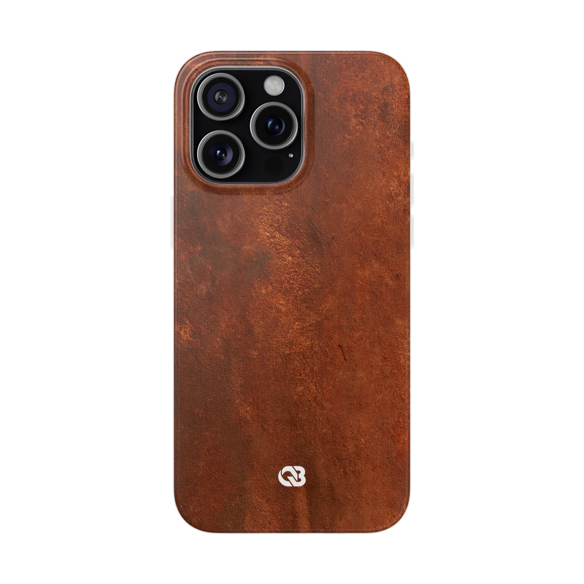 Orange Lite Phone Case for iPhone - Oxidized Iron Crust