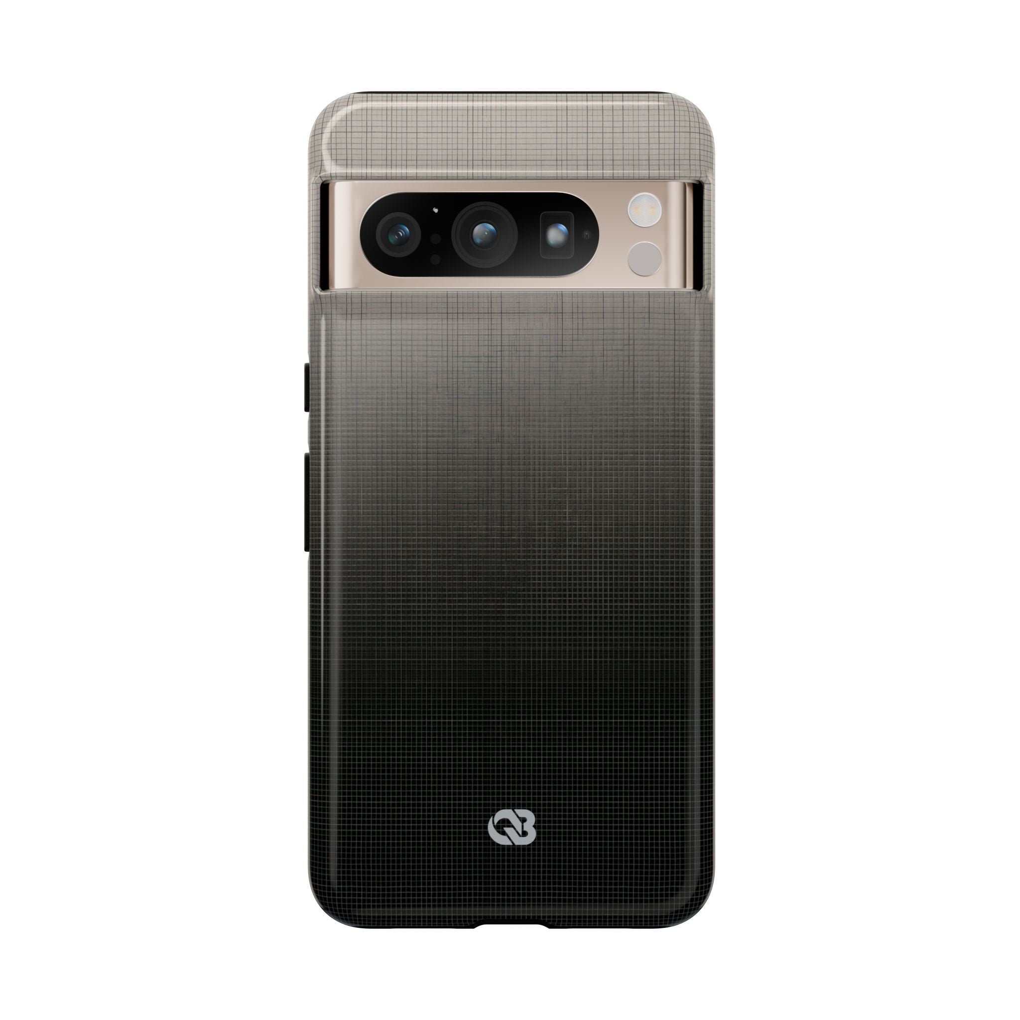 Grey Tough Phone Case for Google Pixel - Faded Sand Mesh