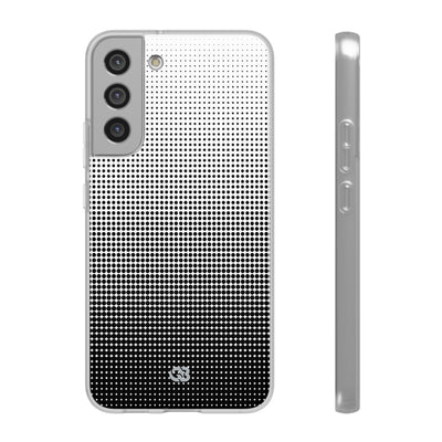 Black Lite Phone Case for Samsung - Obsidian Halftone Flux