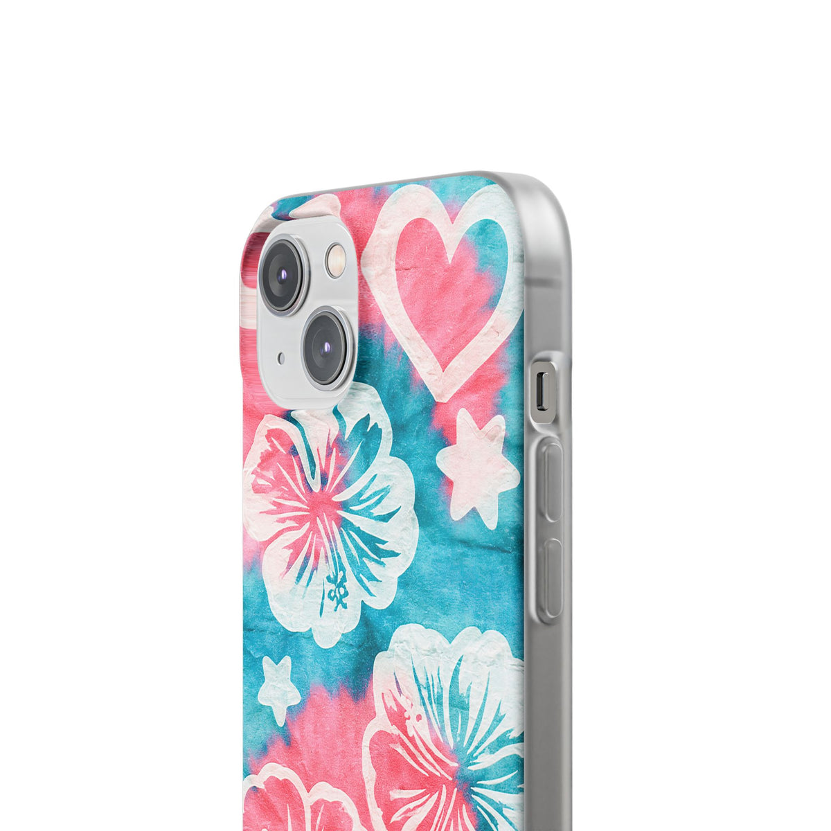 Tropical Hibiscus Bloom · Lite Phone Case for iPhone ·  Teal