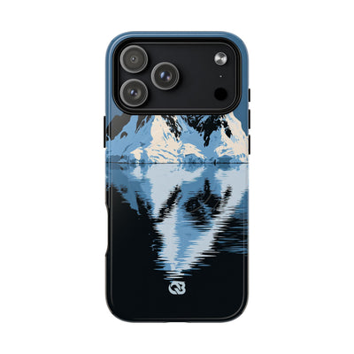 Blue Tough 2.0 Magsafe Phone Case for iPhone - Arctic Summit Mirror