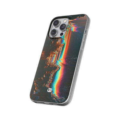 Prismatic Circuit · Lite Phone Case for iPhone ·  Black
