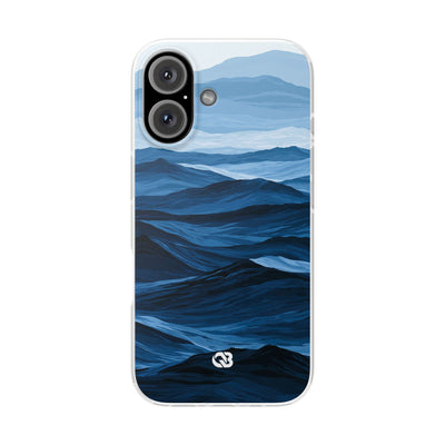 Blue Lite Phone Case for iPhone - Cobalt Ridge Tides