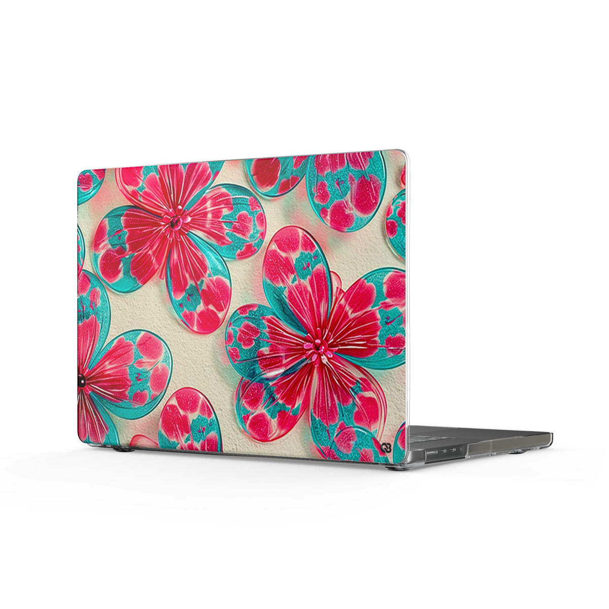Lucite Jelly Bloom · Clear Hard Case for MacBook · Pink
