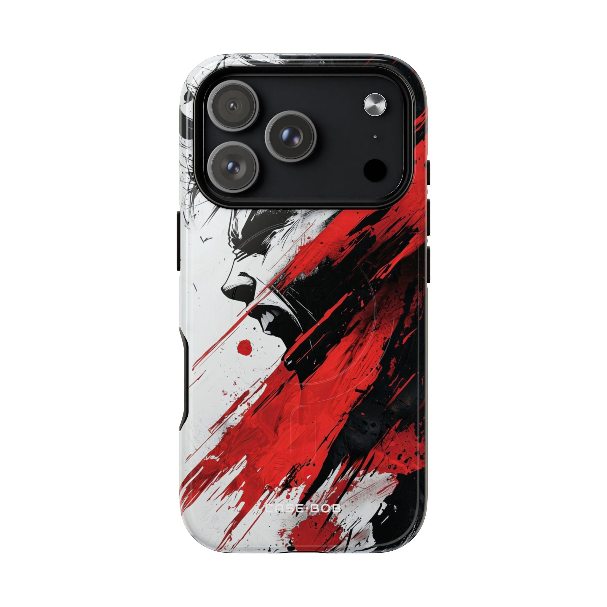 Yelling Profile Burst iPhone 17 Pro Case - Tough+ - CASE•BOB