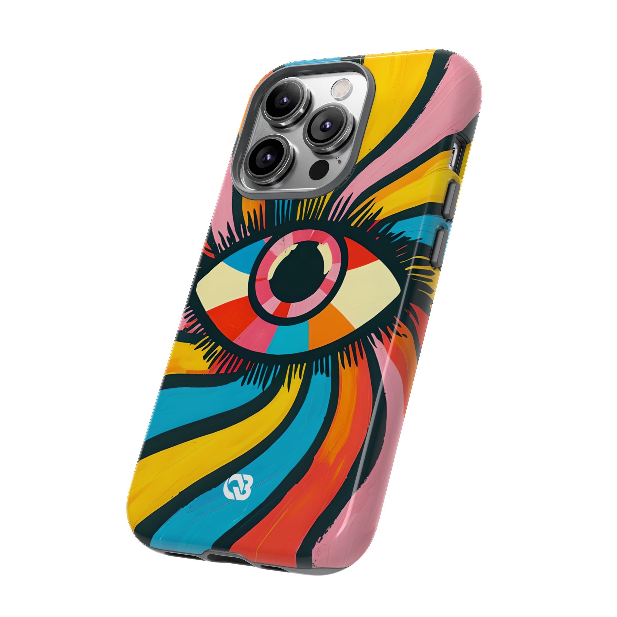Vivid Gaze Burst · Tough Phone Case for iPhone