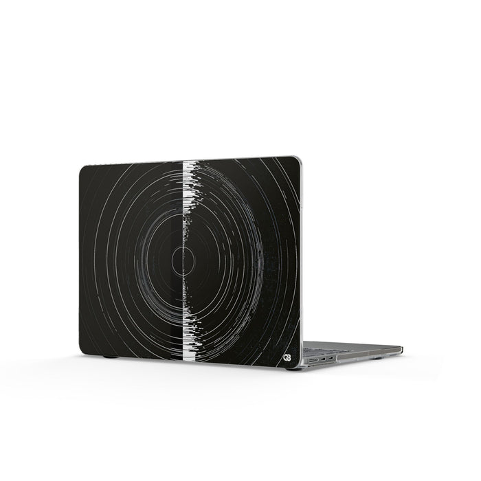 Orbital Monolith · Clear Hard Case for MacBook · Black