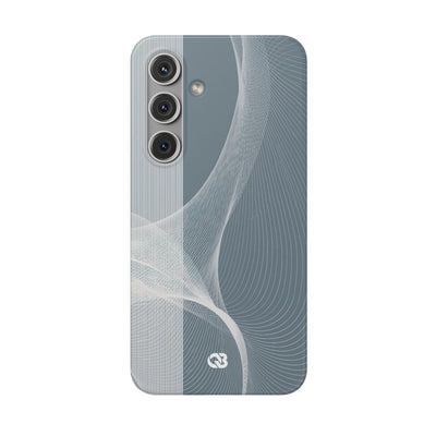 Grey Lite Phone Case for Samsung - Slate Mesh Horizon